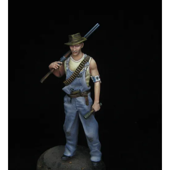 Dynamo Models 35001 1/35 French Resistance Fighter Fernand 3d Print Resin Kit