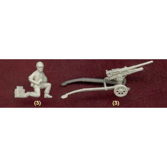 Folgore Division Light Artillery 1942 1/72 Waterloo 1815 AP004