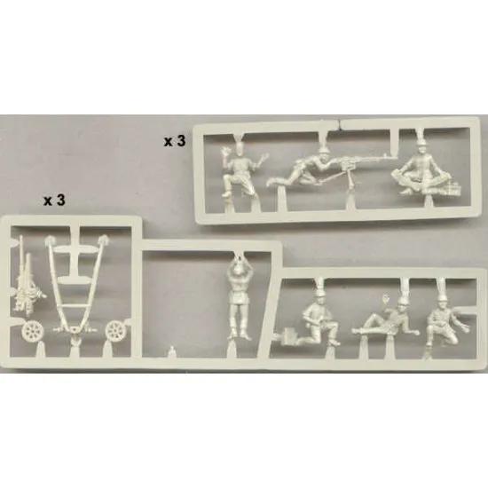 Folgore Division Light Artillery 1942 1/72 Waterloo 1815 AP004