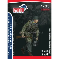 Dynamo Models 35006 1/35 Fallschirmjager No2 Normandy 1944 3d Print Resin Kit