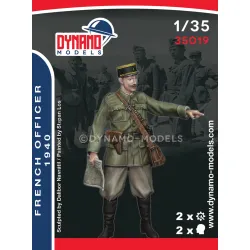 Dynamo Models 35019 1/35 French Officer 1940s Ww2 3d Print Resin Kit