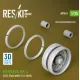 Reskit Rs-av35-0005 1/35 Merkava Mk 4 Steel Road Wheels 12 Pairs For Meng/Hobbyboss Kit 3d Printed