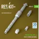 Reskit Rs-av35-0022 1/35 Merkava Mk4 Mg253 120mm Gun Barrel For Meng/Hobbyboss Kit 3d Printed