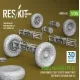 Reskit Rs-av35-0024 1/35 Kubelwagen Typ82 Road Wheels Set 5 Pcs Sand Tires W/Front Torsion Bar V2 For Meng/Dragon/Tamiya Kit 3d Printed