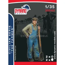 Dynamo Models 35043 1/35 French Farmer Civilian 3d Print Resin Kit