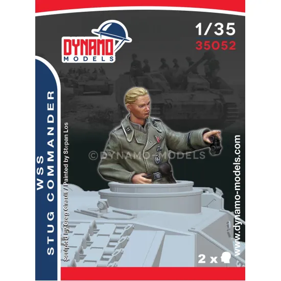 Dynamo Models 35052 1/35 German Wss Stug Commander Ww2 3d Print Resin Kit