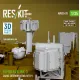Reskit Rs-avu35-0020 1/35 Merkava Mk3 Large Exterior Detail Set V1 For Hobbyboss Kit 3d Printed