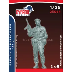 Dynamo Models 35064 1/35 French Paratrooper 1960s 3d Kit