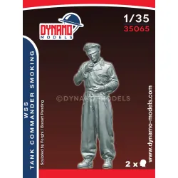 Dynamo Models 35065 1/35 German Wss Panther Commander Smoking Ww2 3d Printed Kit