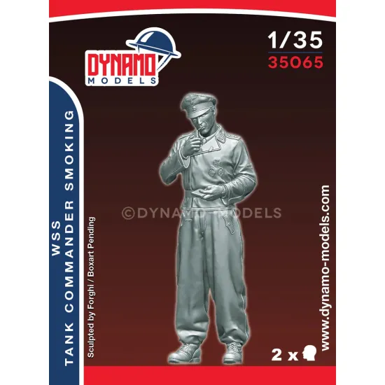 Dynamo Models 35065 1/35 German Wss Panther Commander Smoking Ww2 3d Printed Kit