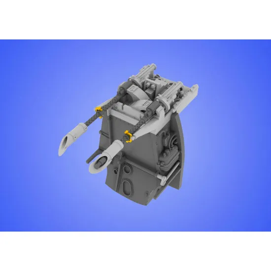 Brassin Bf 109E MG 17 mount, for Eduard kit 1/48 Eduard 648060