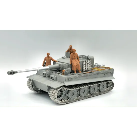 Dynamo Models 35108 1/35 Wss Tiger 222 Crew Normandy 4 Figures Includes Decals 3d Printed Kit