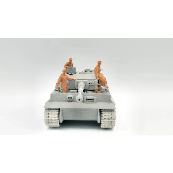 Dynamo Models 35108 1/35 Wss Tiger 222 Crew Normandy 4 Figures Includes Decals 3d Printed Kit