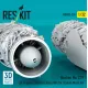 Reskit Rsu32-0224 1/32 Horten Ho 229 Jet Engines Junkers Jumo 004 2 Pcs For Zoukei-mura Kit 3d Printed