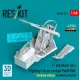 Reskit RSU48-0278 1/48 ​​F-16C Block 52 Fighting Falcon cockpit PolAF/HAF Detailed edition for Kinetic Gold kit 3D Printed