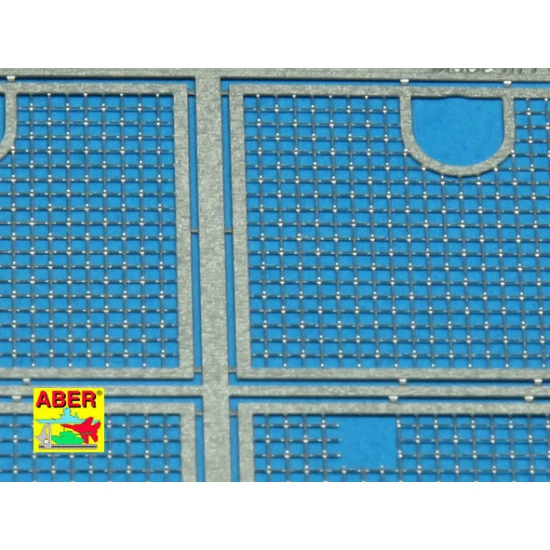 Grilles for Sd.Kfz.181 Tiger I, AFV Club 1/35 Aber 35-G15