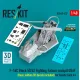 Reskit RSU48-0432 1/48 ​​F-16C Block 50/52 Fighting Falcon cockpit USAF Basic edition 3D decals included for Kinetic Gold kit 3D Printed