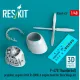 Reskit RSU48-0439 1/48 ​​P-47B Thunderbolt propeller engine P W R-2800 engine hood for Dora Wings kit 3D Printed