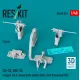 Reskit RSU48-0503 1/48 ​​CH-53 MH-53 weapon set ammo belts feeder GAU-16/A Browning M3 3 pcs 3D Printed
