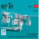 Reskit RSU48-0512 1/48 ​​CH-53 MH-53 weapon set / ammo belts feeder GAU-21/A FN M3M 3 pcs 3D Printed