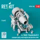 Reskit Rsf48-0186 1/48 A-10a/C Thunderbolt Ii Transport Dolly With Engine And Service Crew 4 Pcs 3d Printed