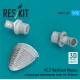 Reskit Rsu72-0145 1/72 Hc 2 Westland Wessex Exhaust And Transmission Cover For Airfix Kit 3d Printed