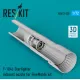 Reskit RSU72-0338 1/72 ​F-104J Starfighter exhaust nozzle for FineMolds kit 3D Printed