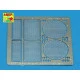 Grilles for Jagdpanther Ausf.G1 early, Dragon 1/35 Aber 35-G21