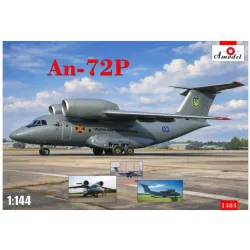Amodel 1484 1/144 Antonov An-72p Cargo Aircraft National Guard Of Ukraine