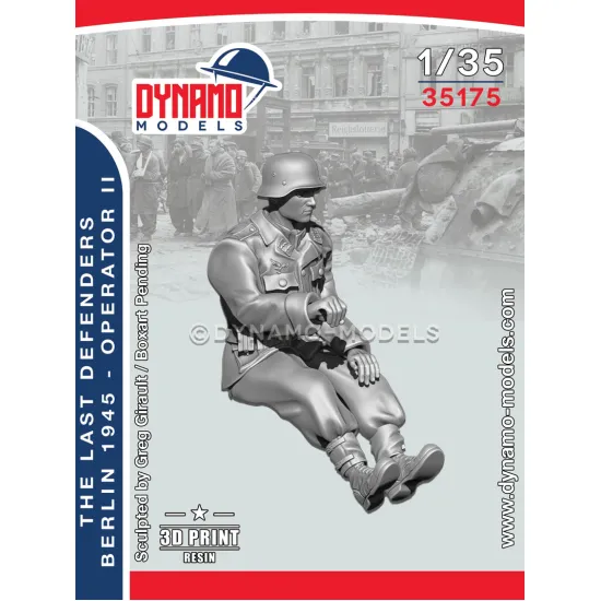 Dynamo Models 35175 1/35 The Last Defenders Berlin 1945 Operator 3d Printed Kit