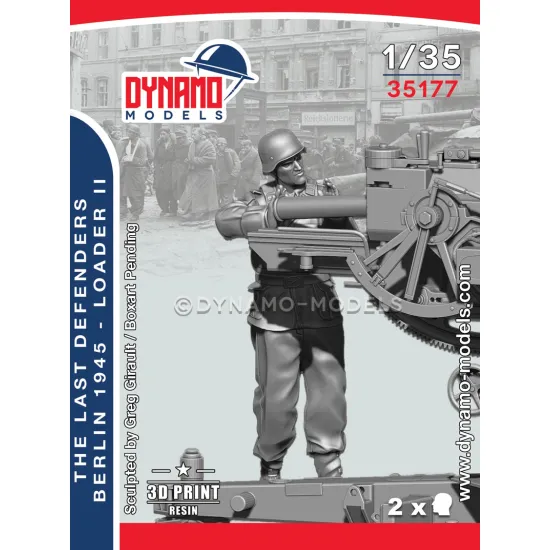 Dynamo Models 35177 1/35 The Last Defenders Berlin 1945 Loader 3d Printed Kit