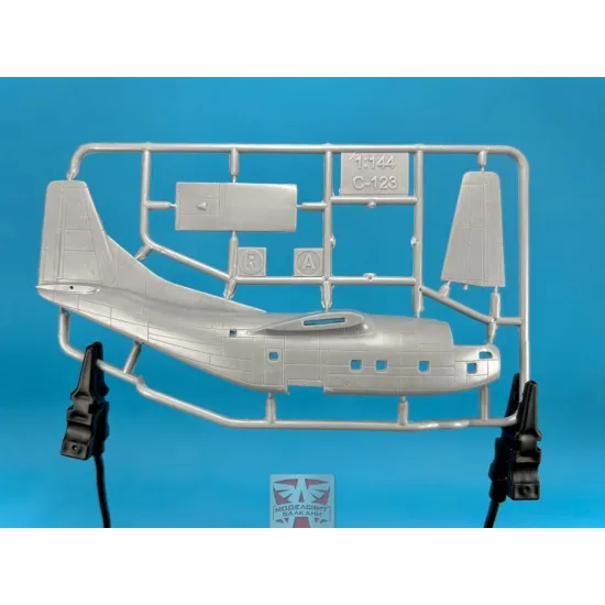 Sova Model 14024 1/144 C-123b/K Provider Military Transporter Plastic Model Kit