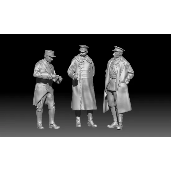 Dynamo Models 35225 1/35 Miniature Christmas Truce 1914 3d Printed Resin Kit