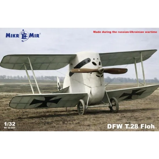 Mikro Mir 32-007 1/32 Dfw T 28 Floh Plastic Model Kit