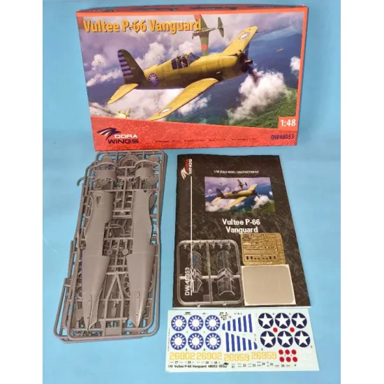 Dora Wings 48053 1/48 Vultee P-66 Vanguard Plastic Model Kit