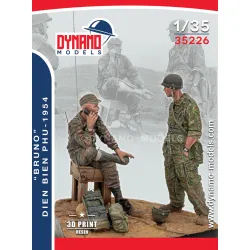 Dynamo Models 35226 1/35 Bruno Dien Bien Phu 1954 3d Printed Resin Kit