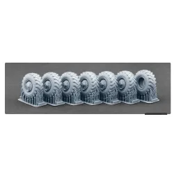 ScaleX WM-35049 1/35 9K33 Osa SA-8 Gecko І-247B Ordinary Wheel Set for Trumpeter