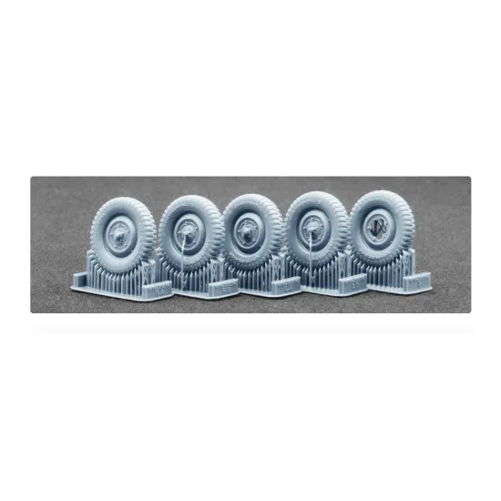 Scalex Ww-35014 1/35 Schwimmwagen Gelande V1 5/25-16 Ordinary Wheel Set For Italeri Tamiya Afv Club