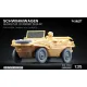 Scalex Ww-35014 1/35 Schwimmwagen Gelande V1 5/25-16 Ordinary Wheel Set For Italeri Tamiya Afv Club