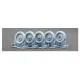 Scalex Ww-35014w 1/35 Schwimmwagen Gelande V1 5/25-16 Weighted Wheel Set For Italeri Tamiya Afv Club
