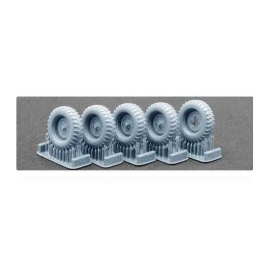 Scalex Ww-35015w 1/35 Schwimmwagen Gelande V2 200-16 Ordinary Wheel Set For Italeri Afv Club