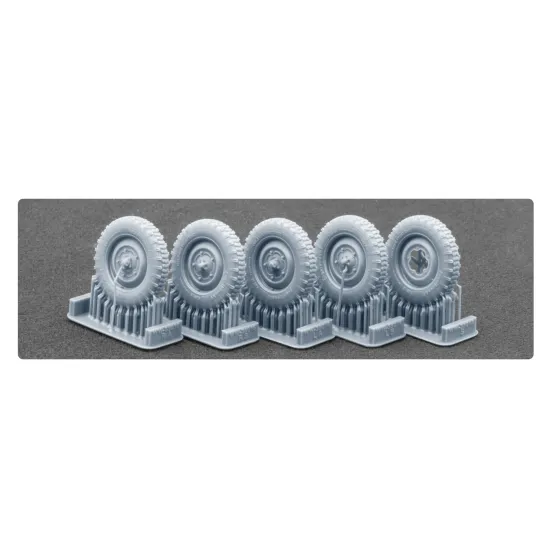 Scalex Ww-35016w 1/35 Schwimmwagen Englebert Ordinary Wheel Set For Italeri Tamiya Afv Club