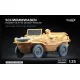 Scalex Ww-35016w 1/35 Schwimmwagen Englebert Ordinary Wheel Set For Italeri Tamiya Afv Club