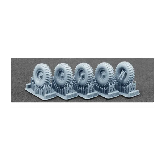 Scalex Ww-35017 1/35 Schwimmwagen Deka Ordinary Wheel Set For Italeri Tamiya Afv Club