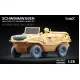 Scalex Ww-35017 1/35 Schwimmwagen Deka Ordinary Wheel Set For Italeri Tamiya Afv Club