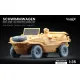 Scalex Ww-35017w 1/35 Schwimmwagen Deka Weighted Wheel Set For Italeri Tamiya Afv Club
