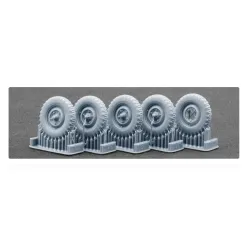 Scalex Ww-35021 1/35 Kubelwagen Type 82 Englebert Ordinary Wheel Set For Meng Tamiya