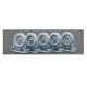 Scalex Ww-35021 1/35 Kubelwagen Type 82 Englebert Ordinary Wheel Set For Meng Tamiya