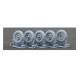 Scalex Ww-35021w 1/35 Kubelwagen Type 82 Englebert Weighted Wheel Set For Meng Tamiya