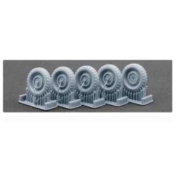 Scalex Ww-35026 1/35 Kfz 1 Type-170 Vk Gelandereifen Ordinary Wheel Set For Miniart